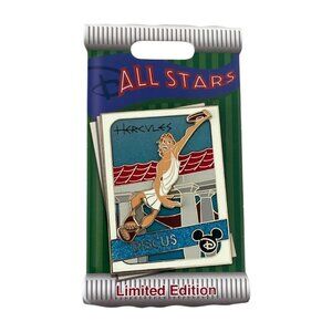 Disney Parks Hercules Discus All Stars Trading Cards Limited Edition Pin